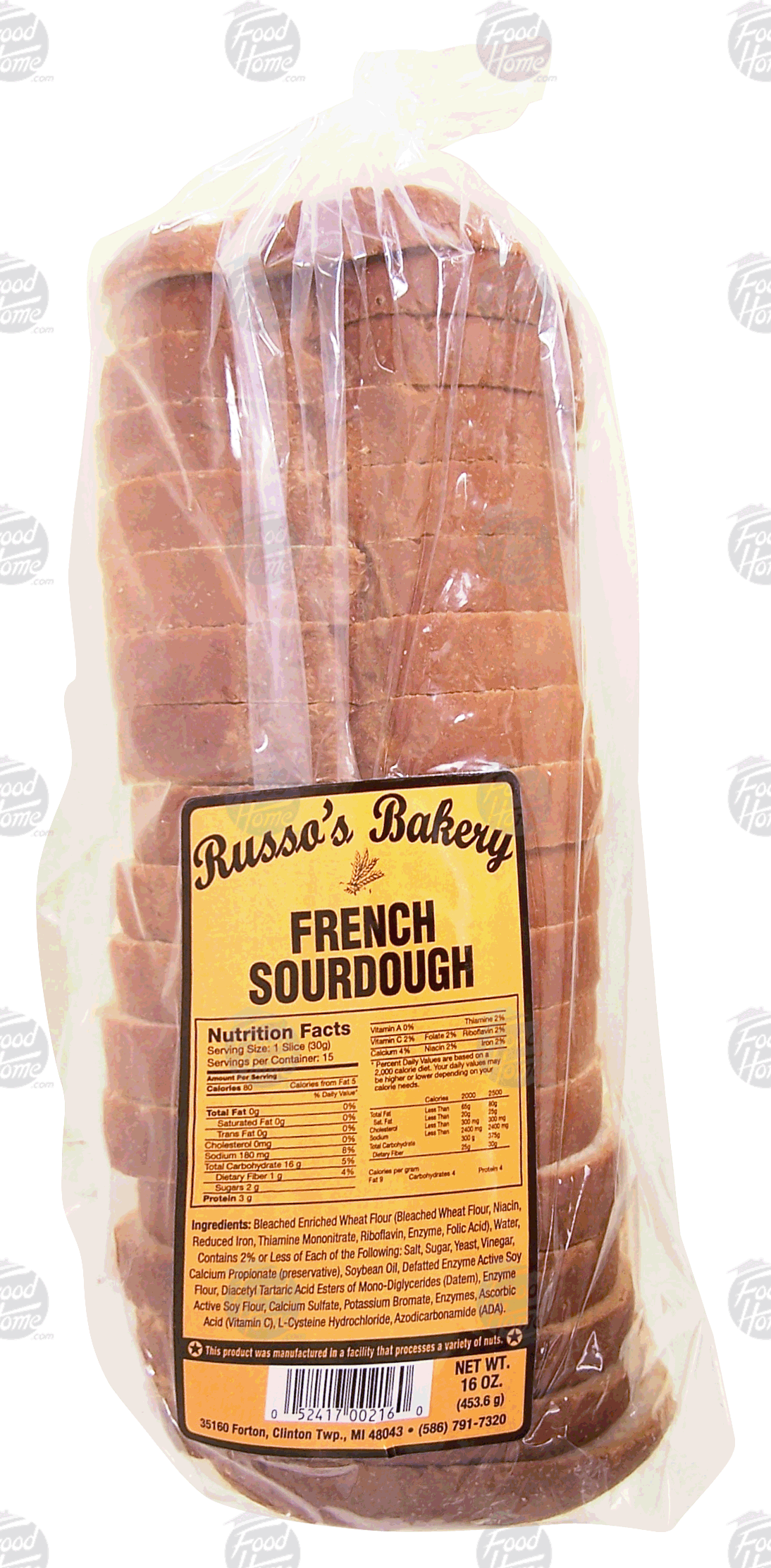 Russo's Bakery  french sourdough bread Full-Size Picture